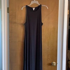 A new day Long black maxi dress